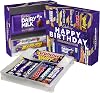 Cadbury Happy Birthday Double Layered Chocolate Selection Box. Includes 11 Full-Sized Bars; Dairy Milk, Flake, Cruchie, Twirl, Double Decker and more!