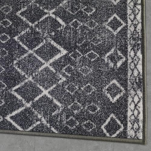 Miniatura 140 de Antep Rugs - Alfombras antideslizantes de 3 x 5 pies (antideslizante) con parte trasera de goma, de estilo antiguo, bohemio, marroquí y con pelo