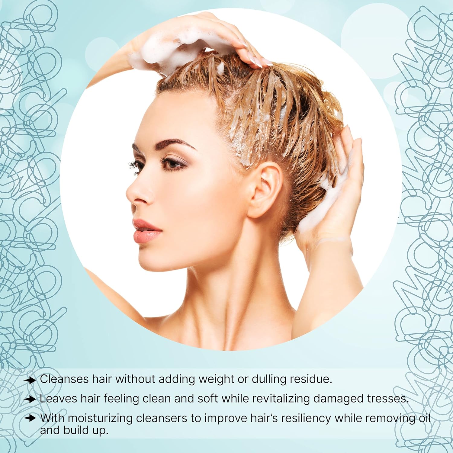 blowpro Damage Control Daily Repairing Shampoo 32oz, Moisturizing Cleansers Improve Hair's Resiliency, Remove Oil & Buil Up, Infused with Vegetable & Wheat Protein to Lock in Shine and Refresh Hair