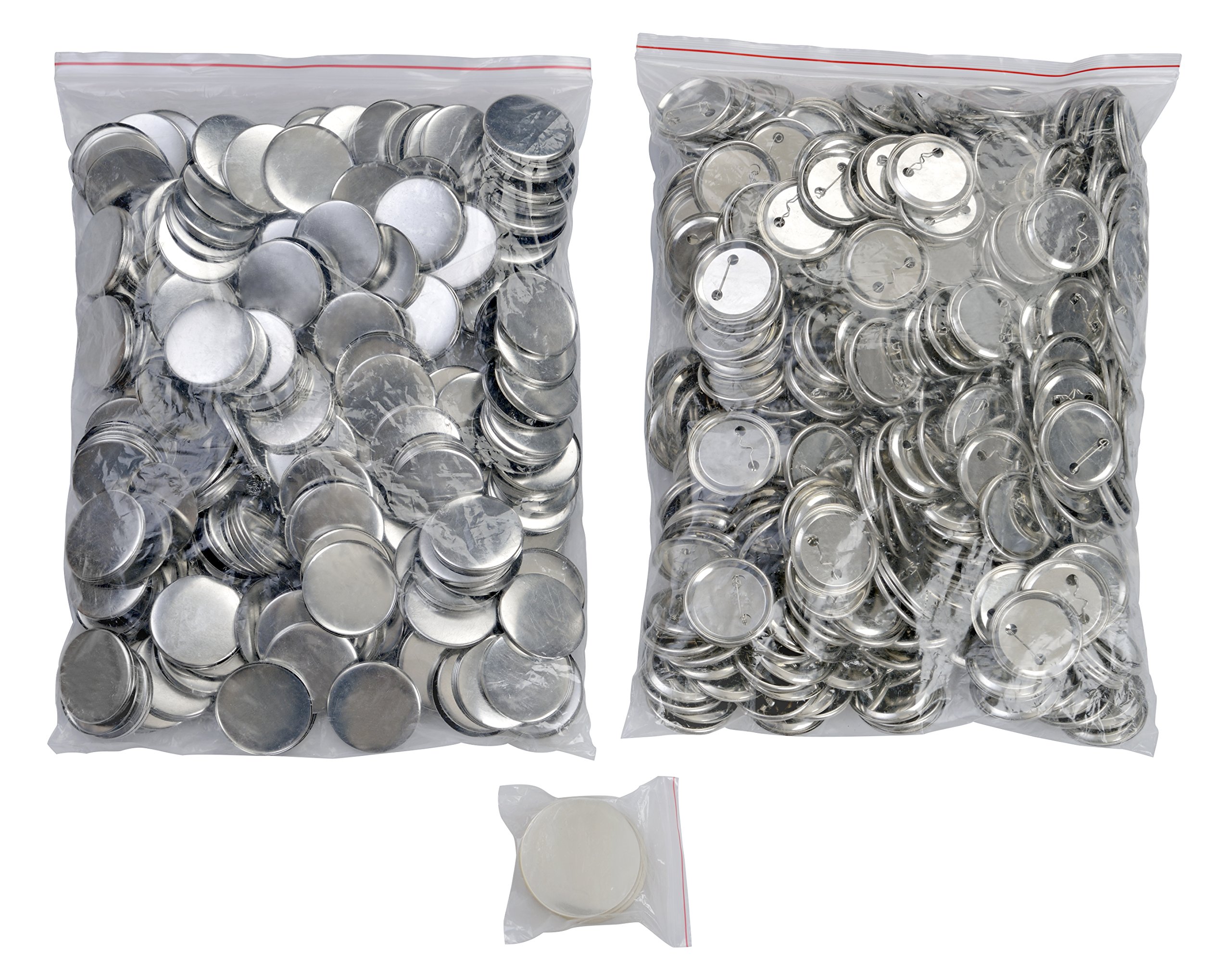 Pierścienie do przypinania 50 mm (500 sztuk) do maszyny do przypinania Badgematic z agrafką