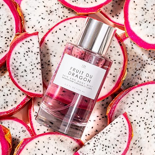 Miniatura 4 de Le Monde Gourmand Fruit du Dragon - Bruma para cabello y cuerpo, 3.4 onzas, 3.4fl oz