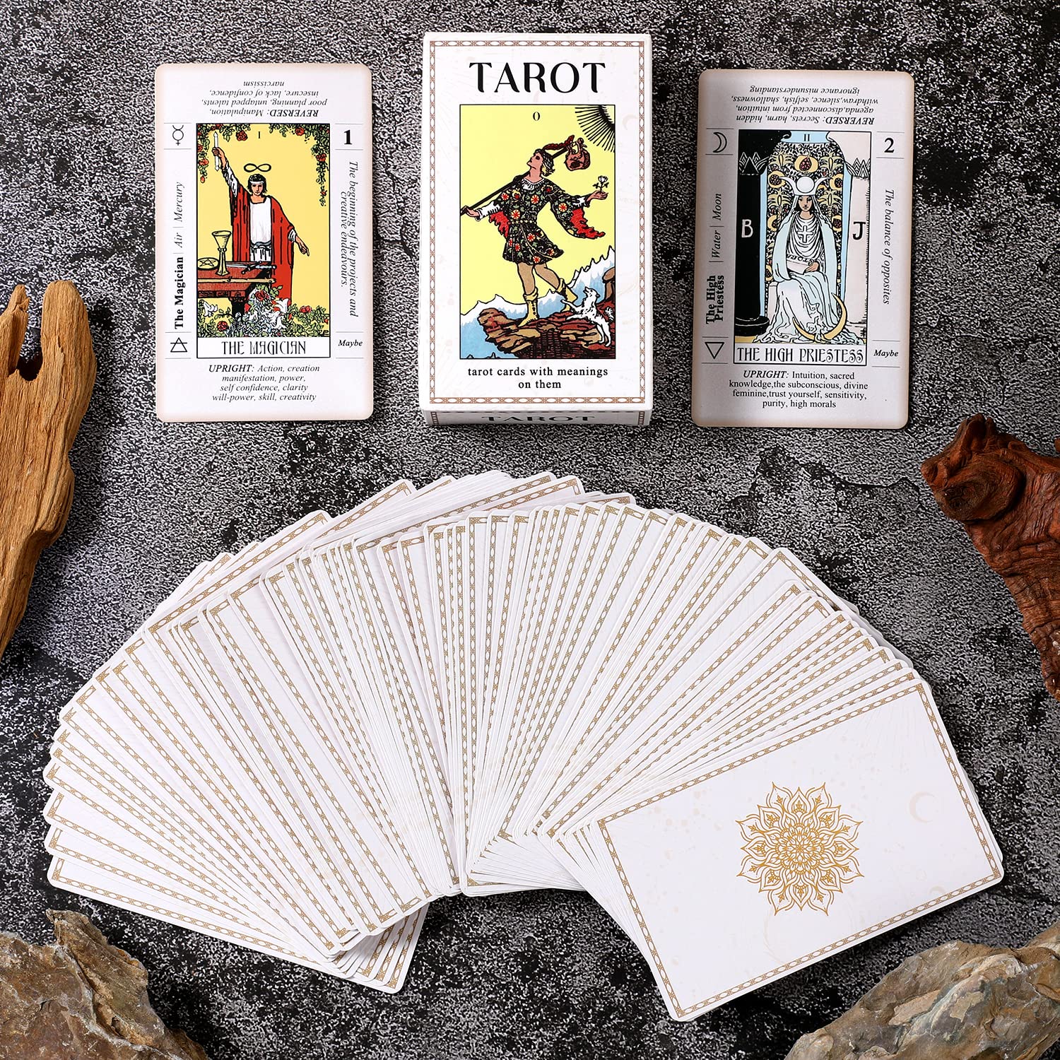 Amazon.co.jp: Sincerez タロットカードデッキ 初心者向け 意味