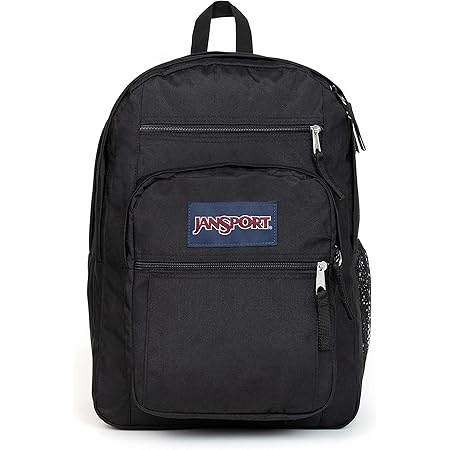 basic black jansport backpack