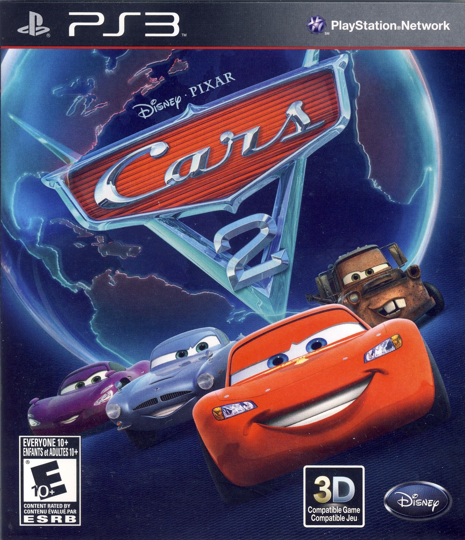 Nintendo Switch PS3 Cars2 Disney Pixar Cars 2 - PlayStation 3 Standard Edition: Playstation