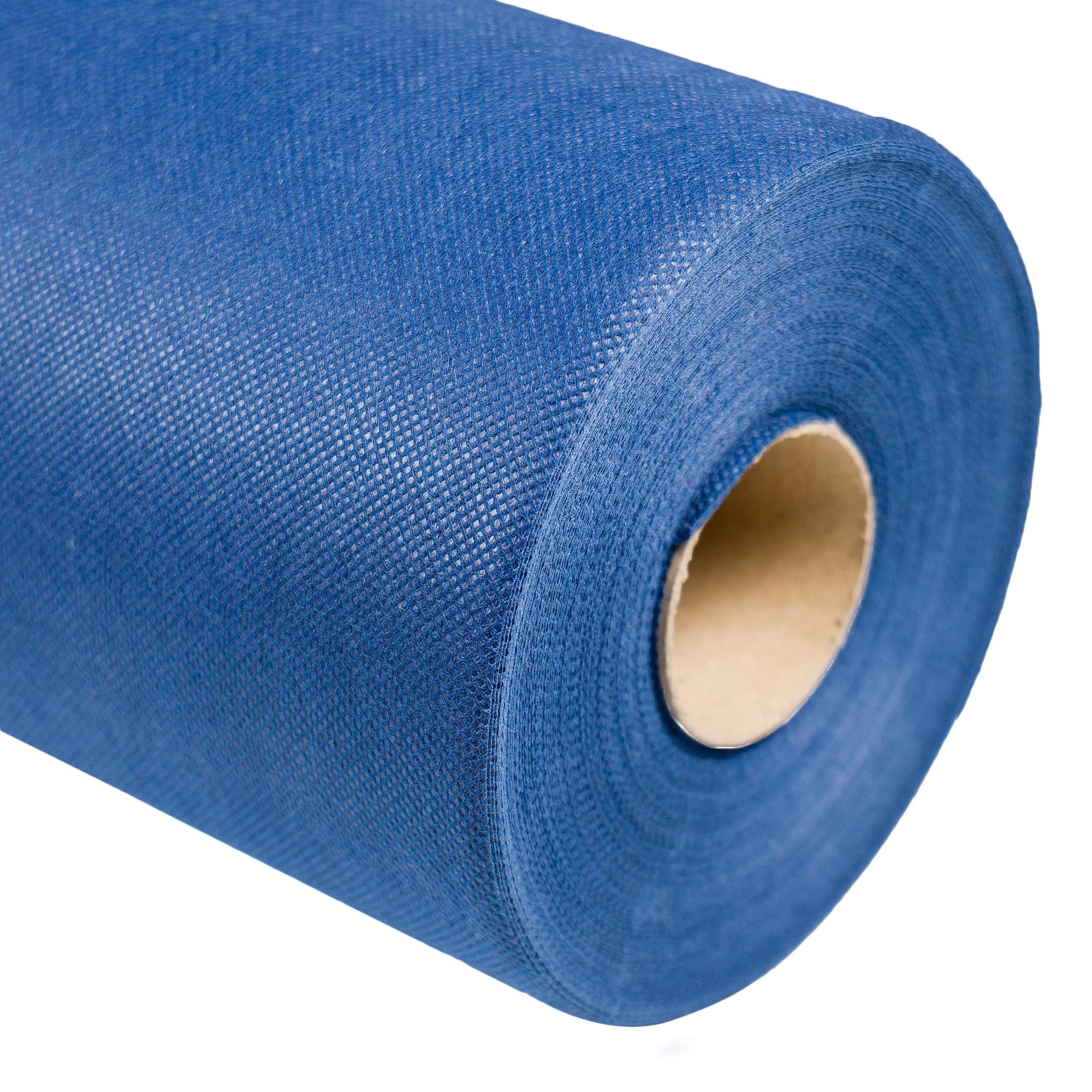 ACESA - Camino de Mesa Tejido No Tejido 0.40x48m | Rollo de Tela para Bodas, Cumpleaños, Bautizos y Comuniones | Tela Multifuncional y Resistente para Decoración y Manualidades | Color Azul