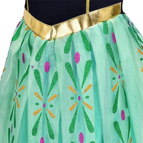 Miniatura 5 de GZ-LAOPAITOU Disfraz de princesa para niñas, vestidos de princesa para niñas, Halloween, fiesta de cumpleaños, disfraces