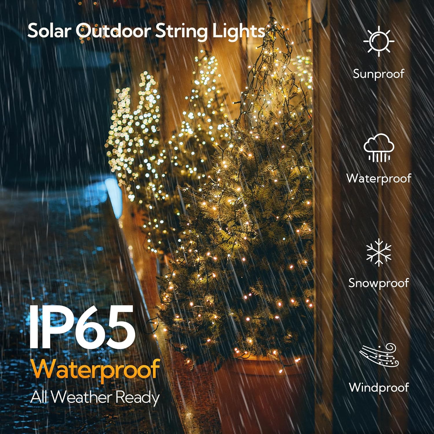 woohaha 2 Pack Solar Outdoor String Lights,Total 144ft 400 LED Solar Christmas Lights with Remote and Timer, 8 Modes Twinkle Lights Outdoor Waterproof for Tree,Garden,Patio,Xmas,Party(Warm White)