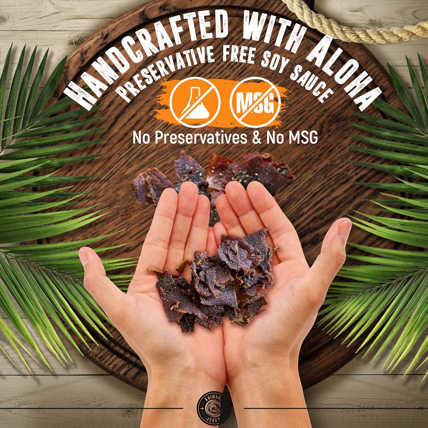 Kaimana Ahi Tuna Fish Jerky - Premium Protein & Rich In Omega-3's - All Natural & Wild Caught Tuna Jerky. Made in Hawaii, USA. (4 Pack, Variety Bundle)