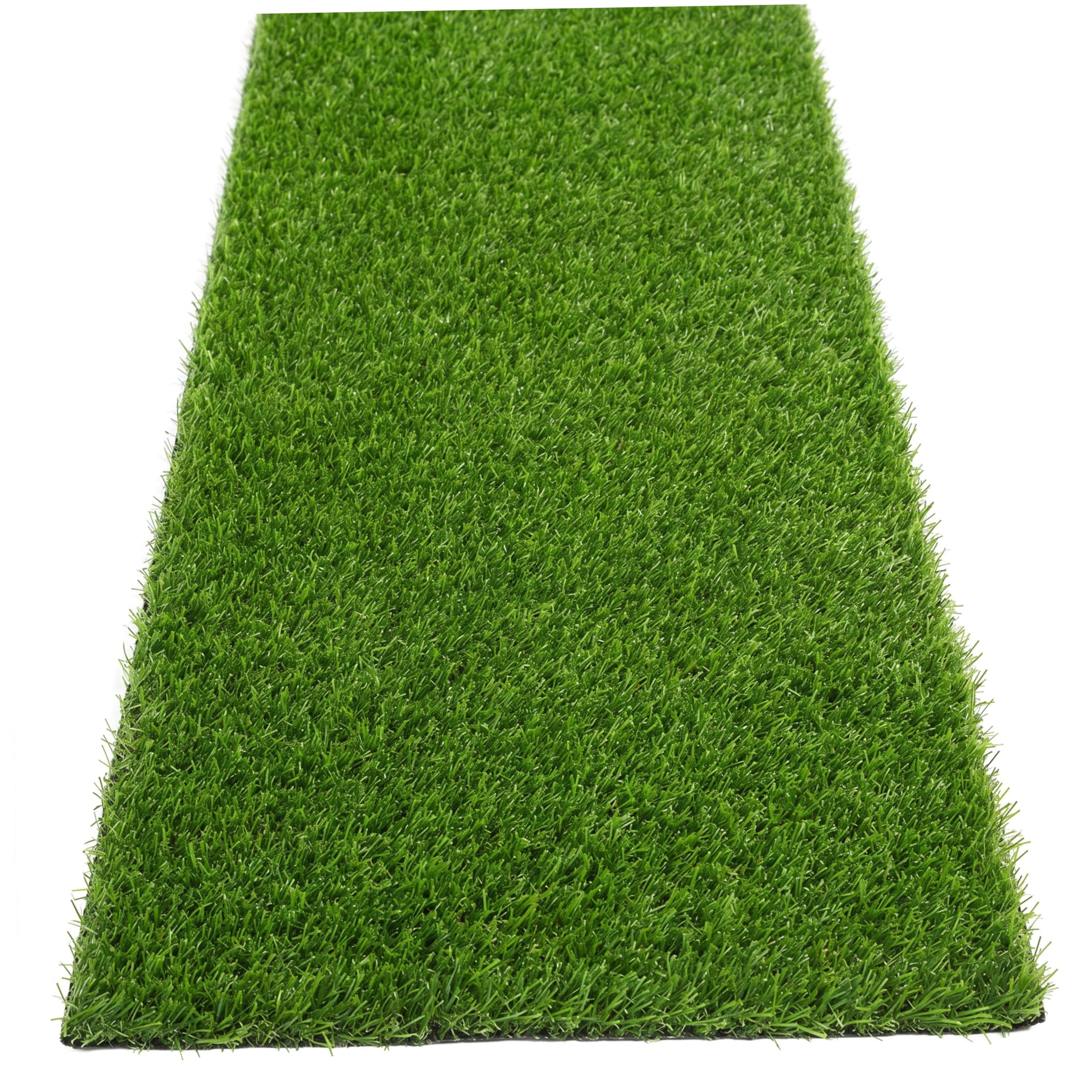 Tapis de gazon artificiel anti-stagnation pour transformer un balcon en coin vert.