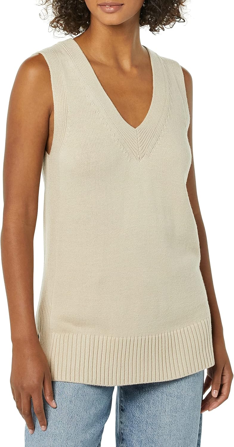 Amazon Essentials Women's Ultra Soft Sweater Vest (Previously Daily Ritual)