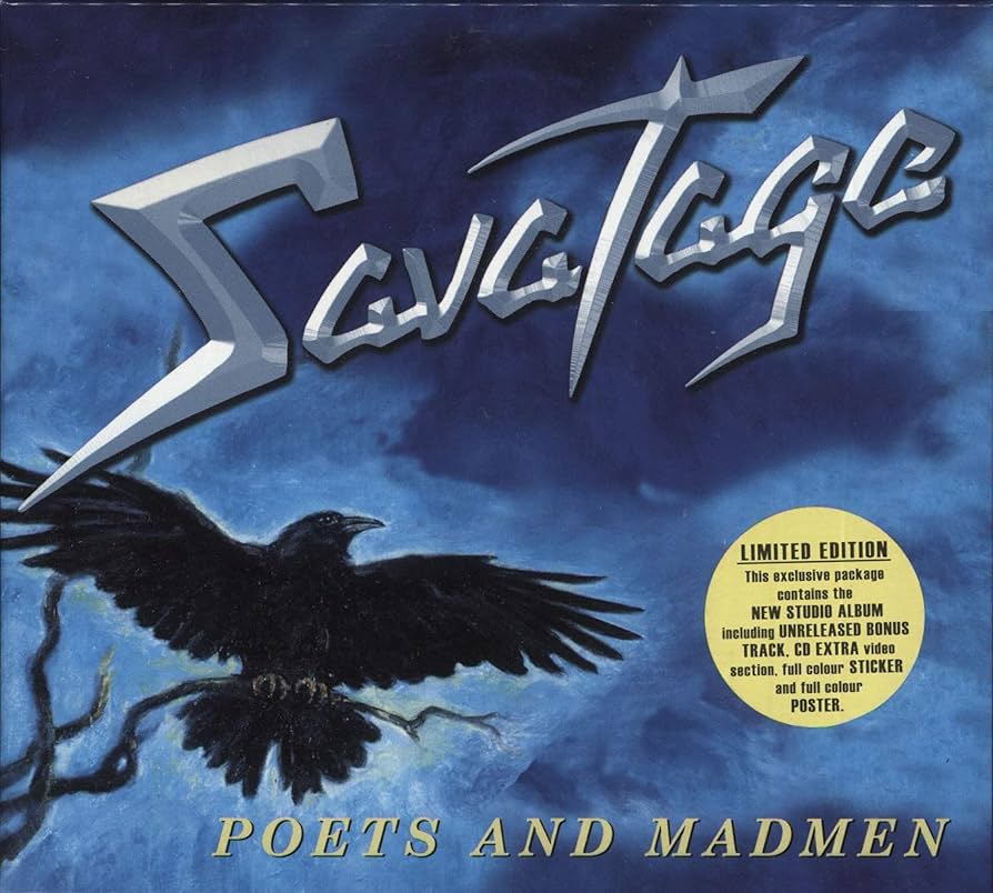 欧2LP Savatage Poets &amp;amp; Madmen 0217048EMU Ear Music Classics /00520 2LP SAVATAGE Poets & Madmen 0217048EMU Ear Music Cl EUROPE