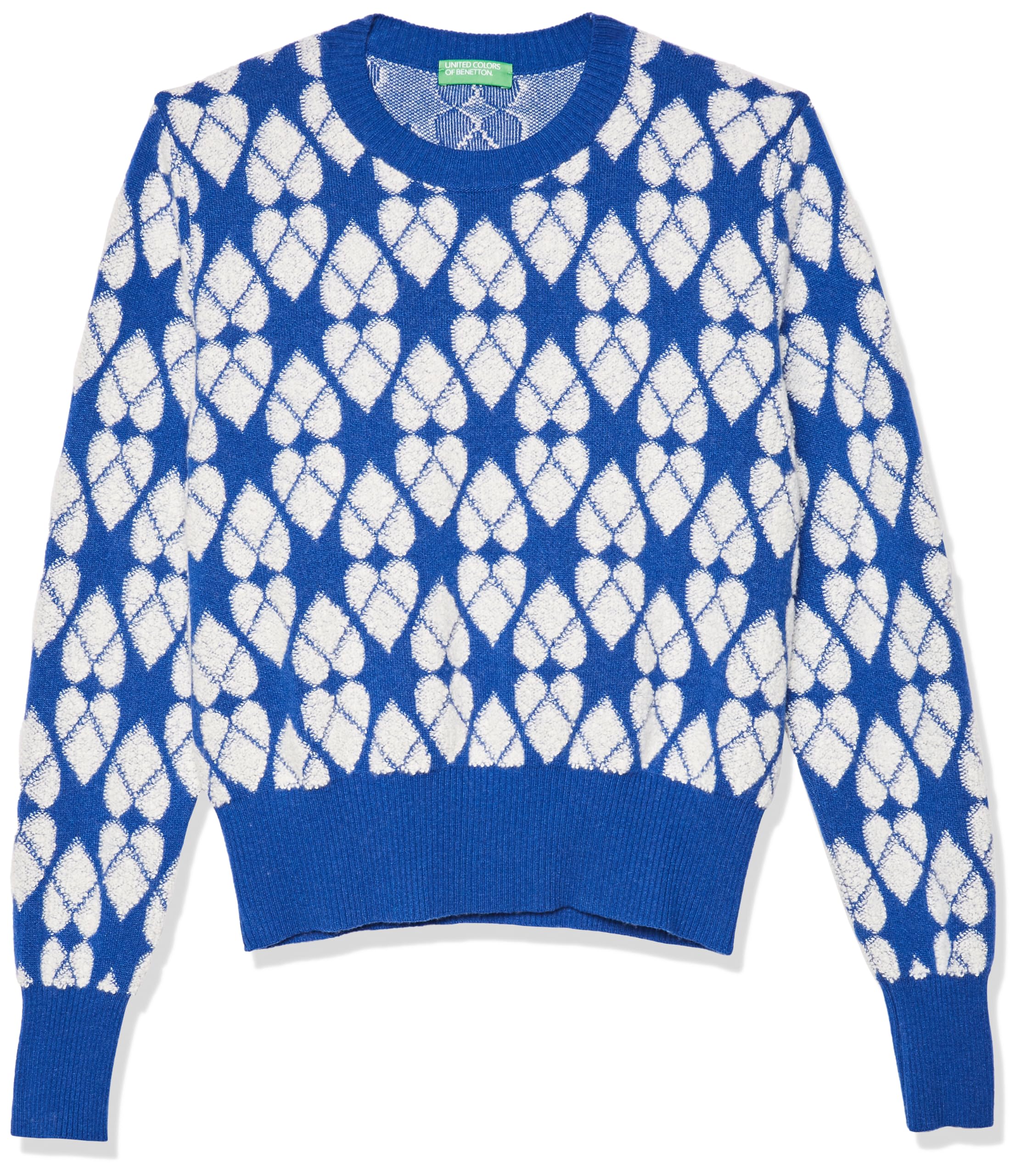 United Colors of Benetton Women's Sweater, Blue, L