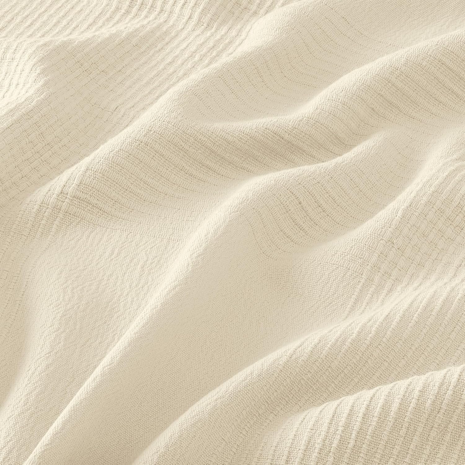 ProTuning INDIRA Bedspread, natural/unbleached cotton, 230x250 cm