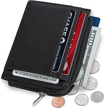 women's slim wallet credit card