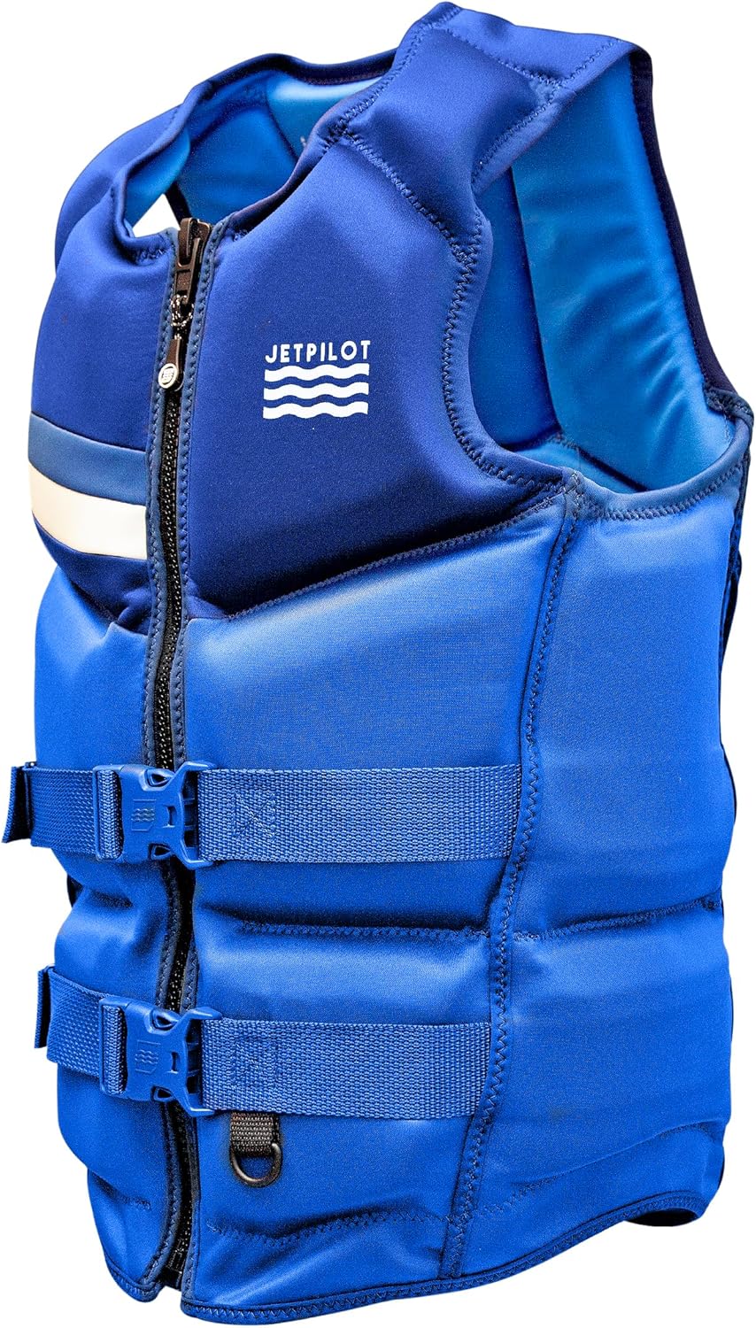 Jetpilot Mens Armada Neoprene Coast Guard Approved Life Vest PFD-BLU-2XL