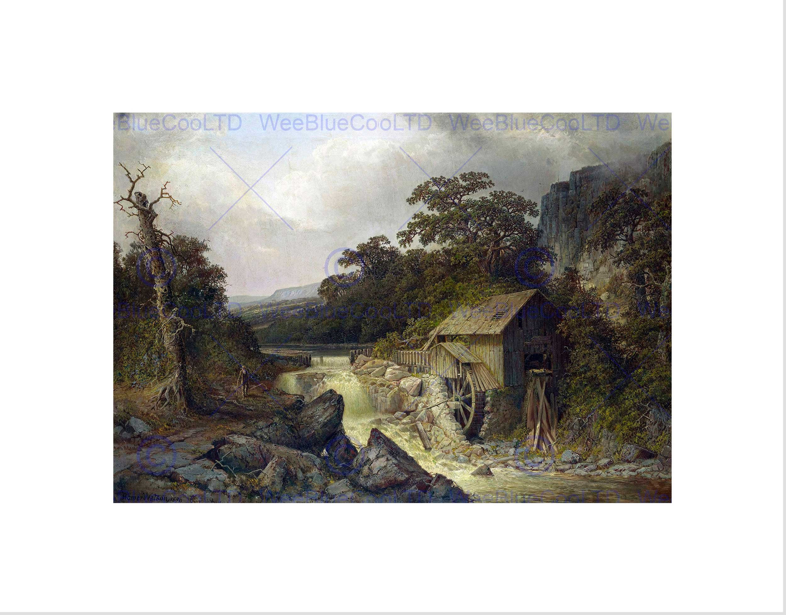Wee Blue Coo Homer Watson Pioneer Mill Old Master Wall Art Print