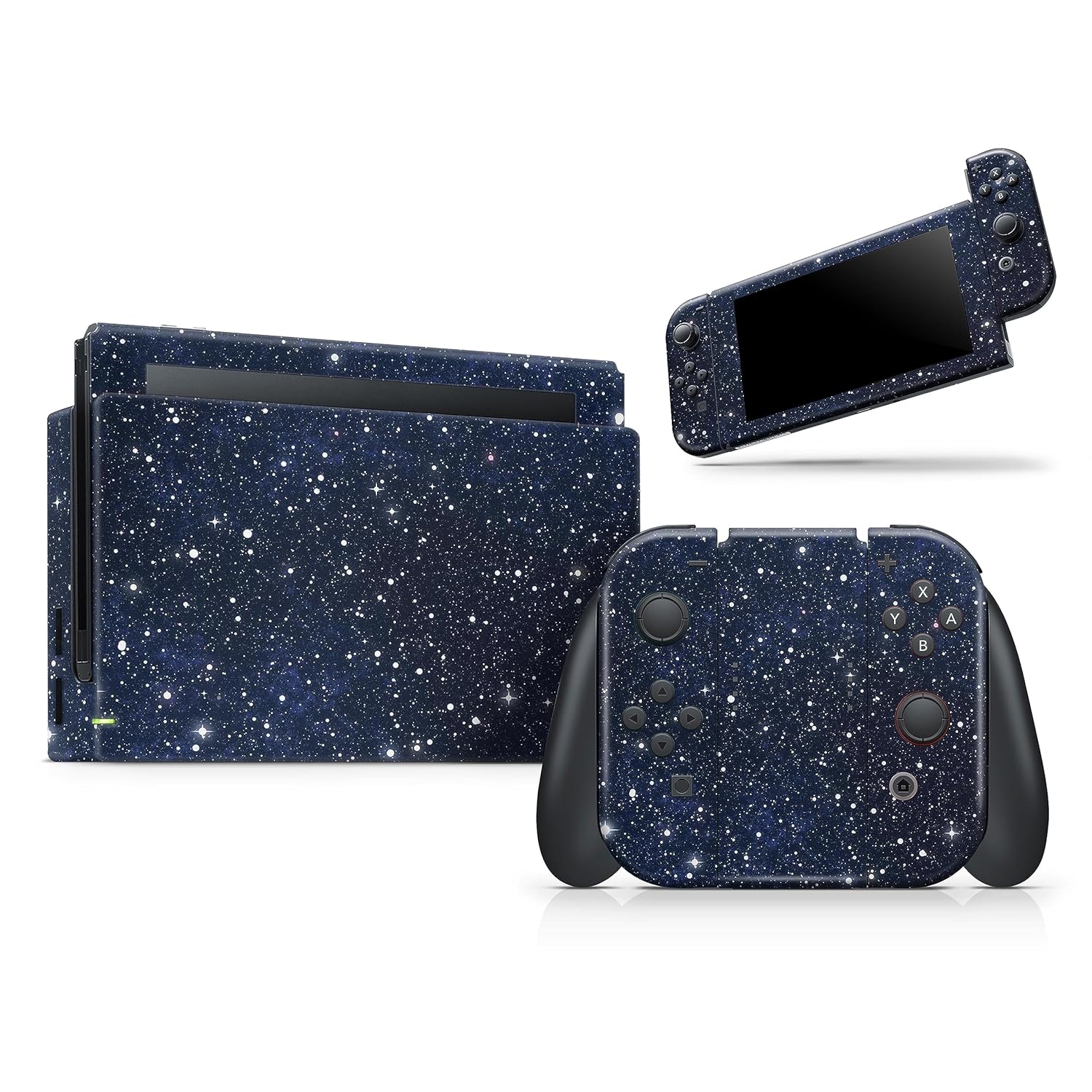 DesignSkinz - Compatible with Nintendo New 3DS XL (2014) - Skin Decal Protective Scratch Resistant Vinyl Wrap Gaming Cover- Bright Royal Blue and Gray Digital Camouflage