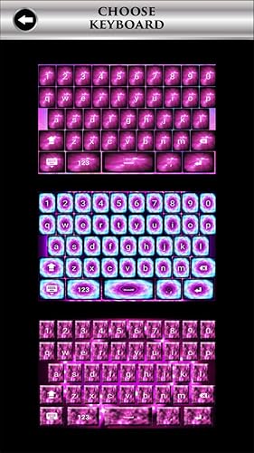Teclados Neon Pink