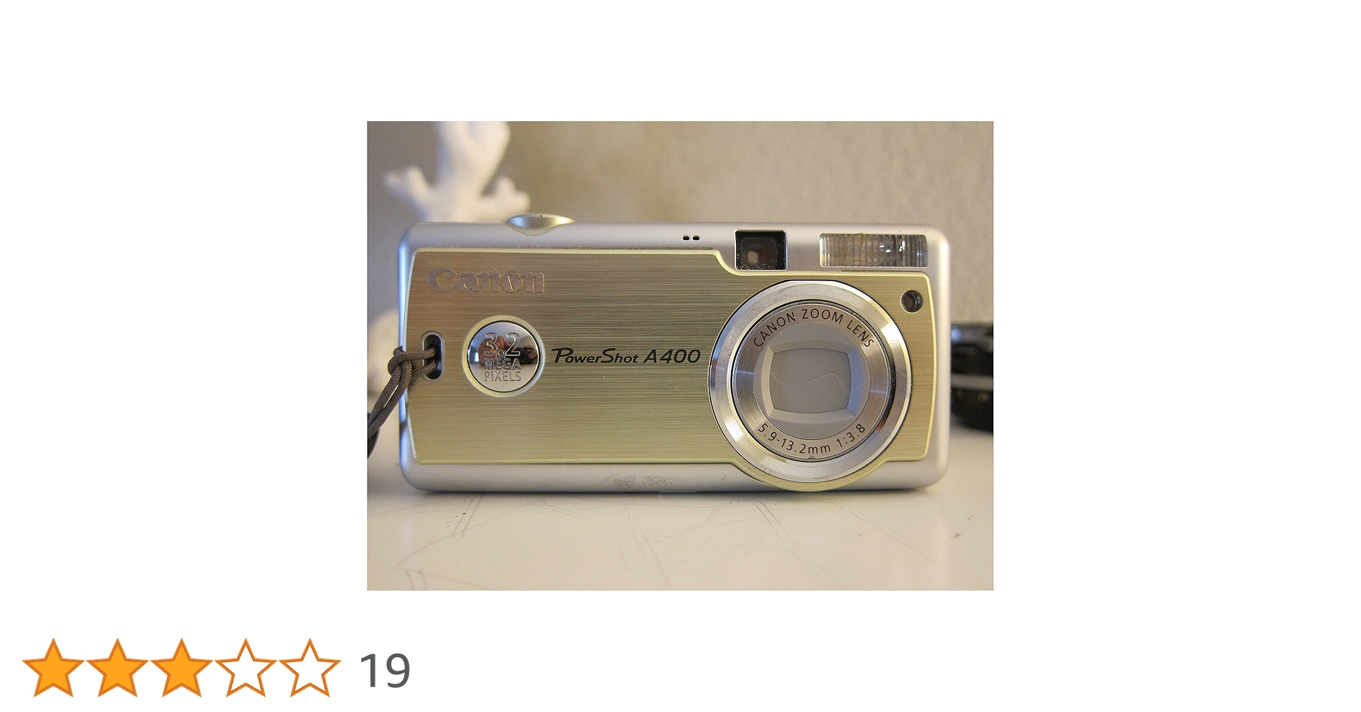 Buy Canon PowerShot A400 3.2MP Digital Camera with 2.2x Optical