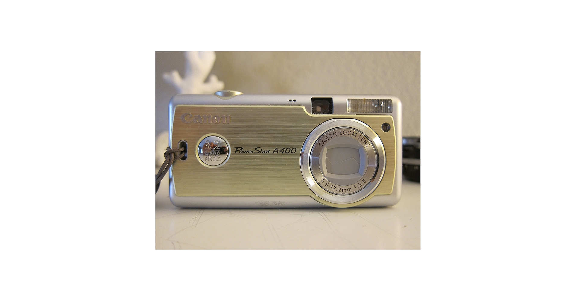 【希少品・美品】Canon PowerShot A400 キャノン ゴールド Amazon.com : Canon PowerShot A400 3.2MP Digital Camera with