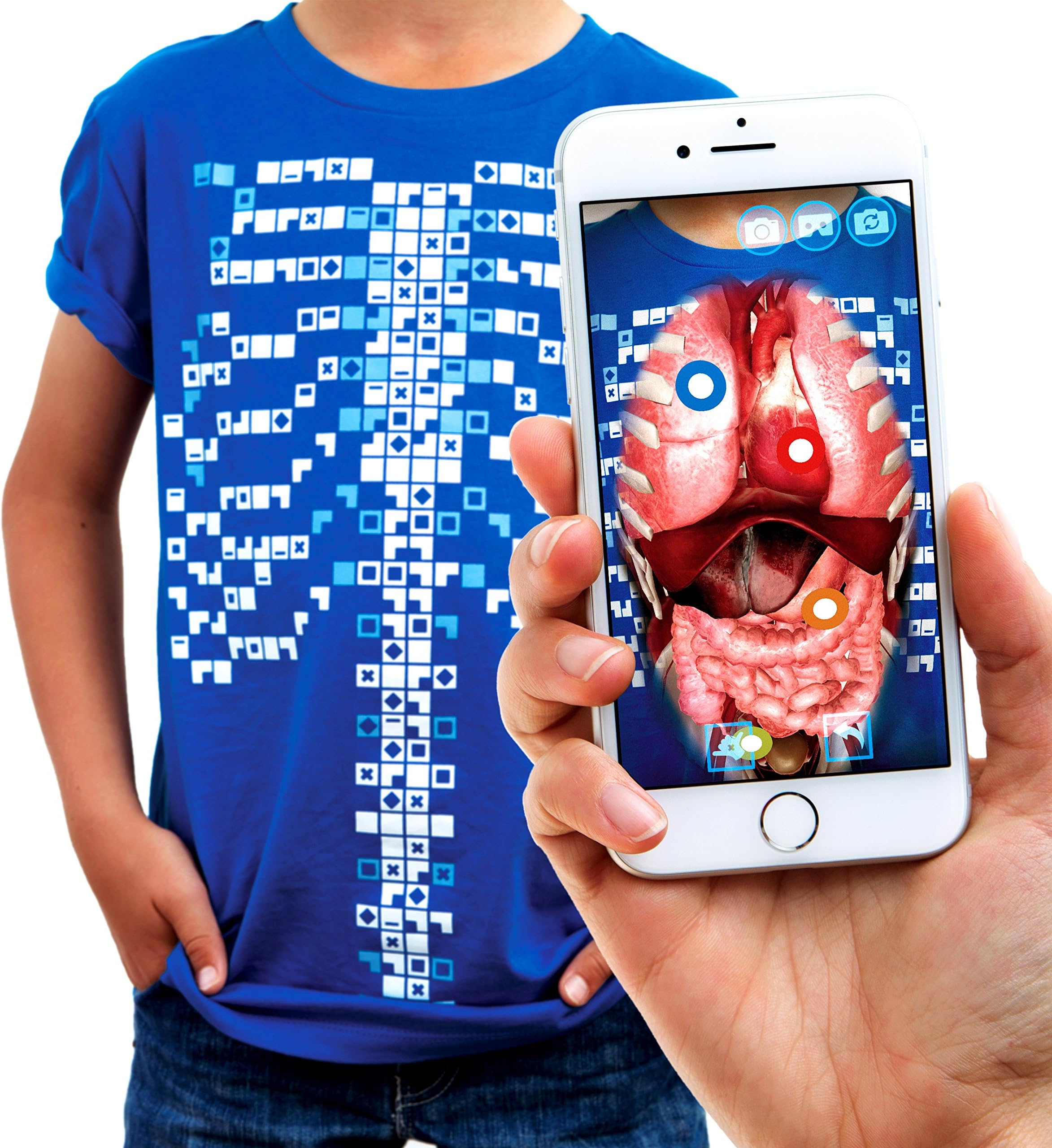 Virtuali-Tee | Educational Augmented Reality T-shirt | STEM Toy Ages 3 and Up