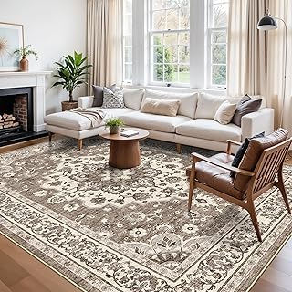 TOPRUUG Large 10x13 Area Rug: Ultra Soft Living Room Area Rug Under Sofa