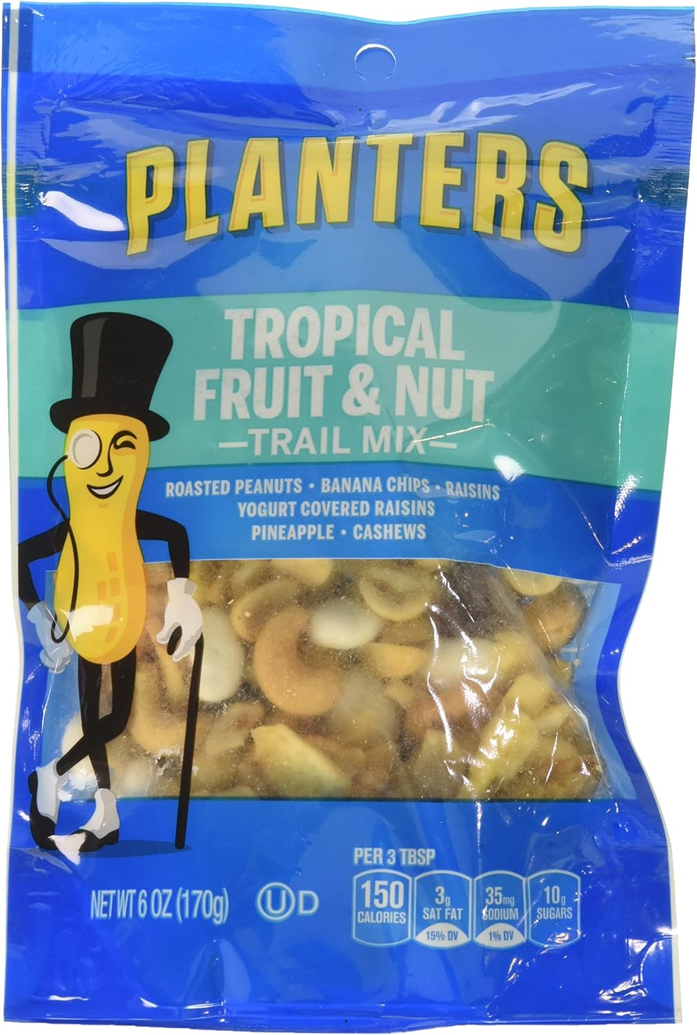 Planters Trail Mix, Fruit & Nut, 6 oz Bag, 3 Pack Amazon.ca Grocery
