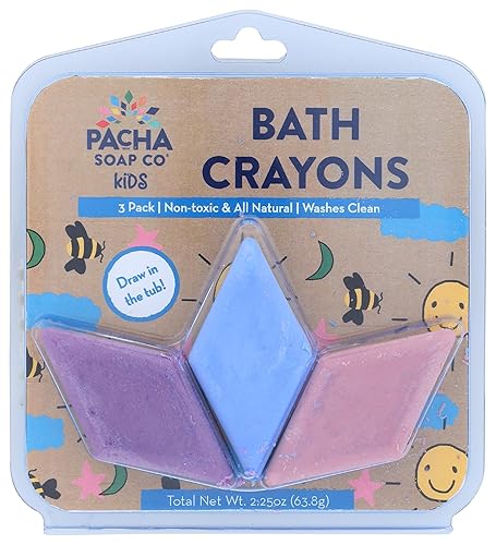 Jabón Pacha, Crayones de baño frescos, 3 unidades