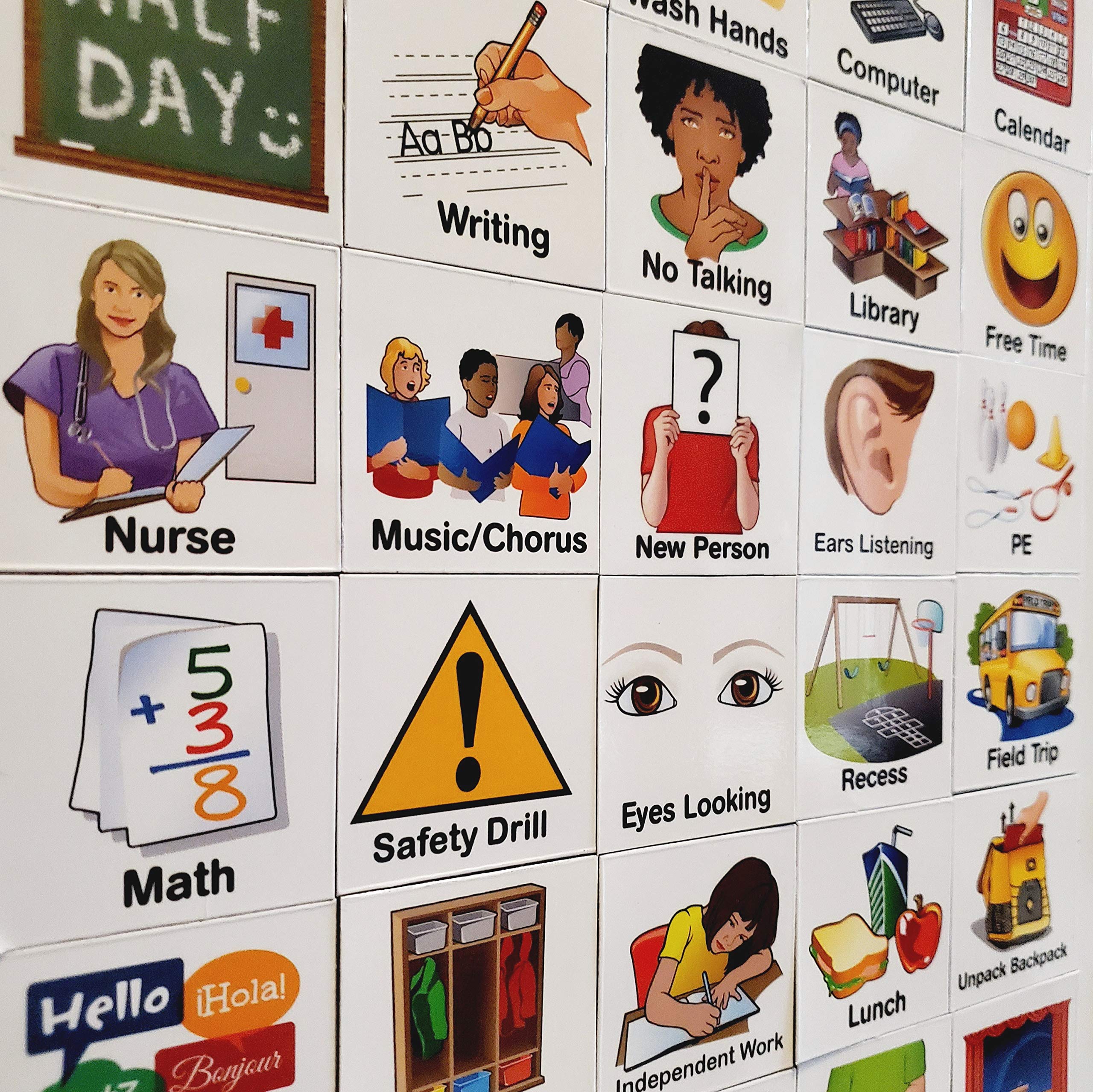 SchKIDules® Visual Schedule For Kids Education Bundle Daily Activity