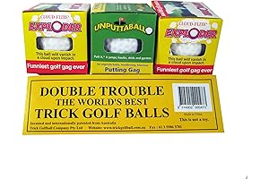 Remote Control Golf Ball Toy: The Trick Exploding & Unputtable Golf Ball 3 Pack