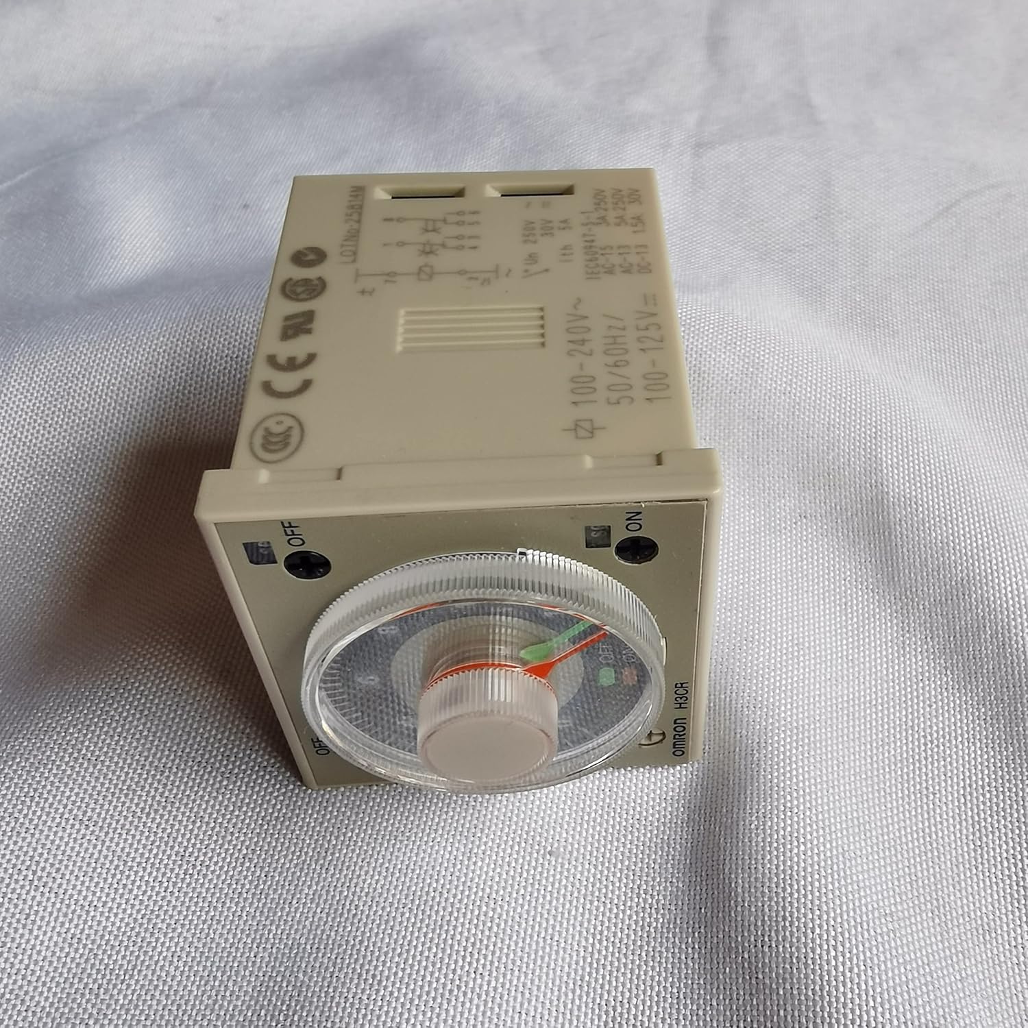 1PC Twin Timer H3CR-F8 100-240VAC H3CRF8 New