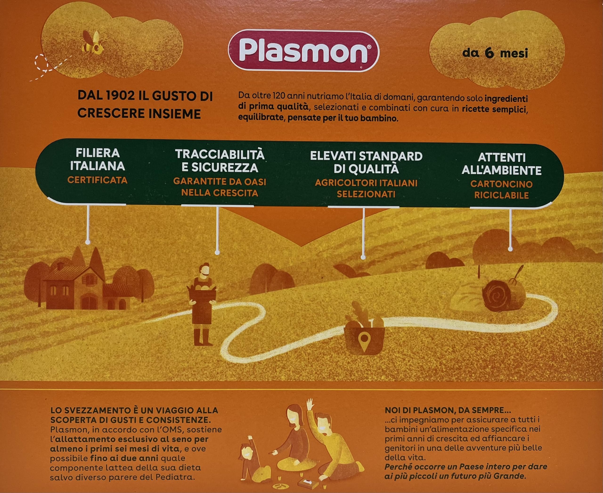 Plasmon Biscotto -30% Zuccheri 320g (6 confezioni)