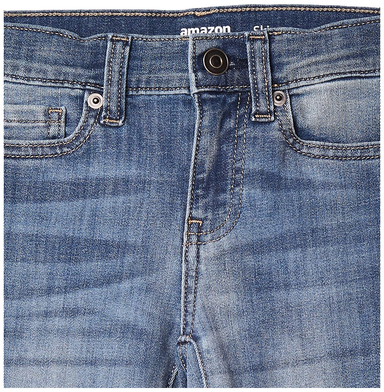 Amazon Essentials Jean Extensible à Coupe étroite Skinny Fille