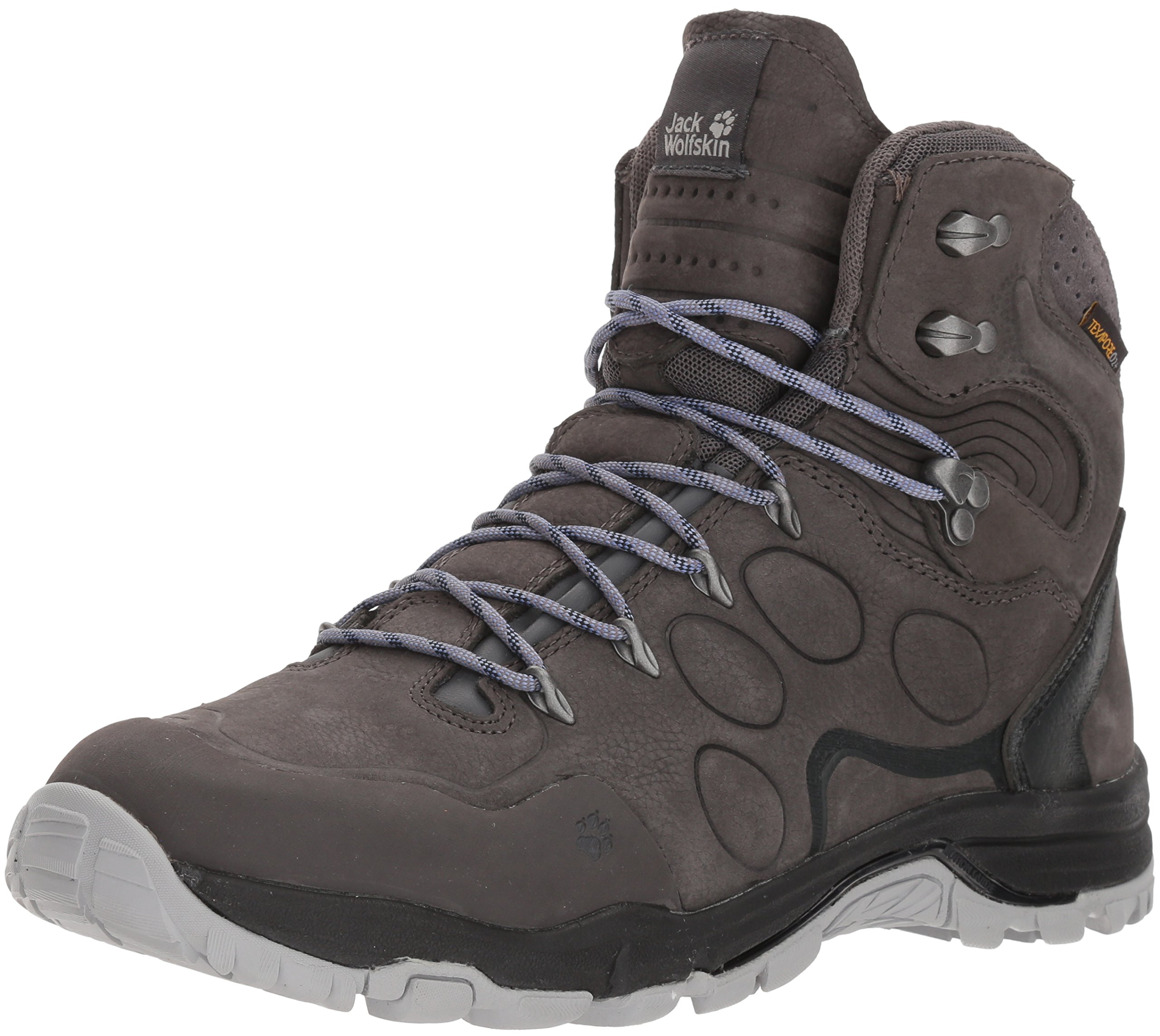 Jack Wolfskin ALTIPLANO Prime Texapore MID W Hiking Boot, Dark Steel, US Women's 11 D US