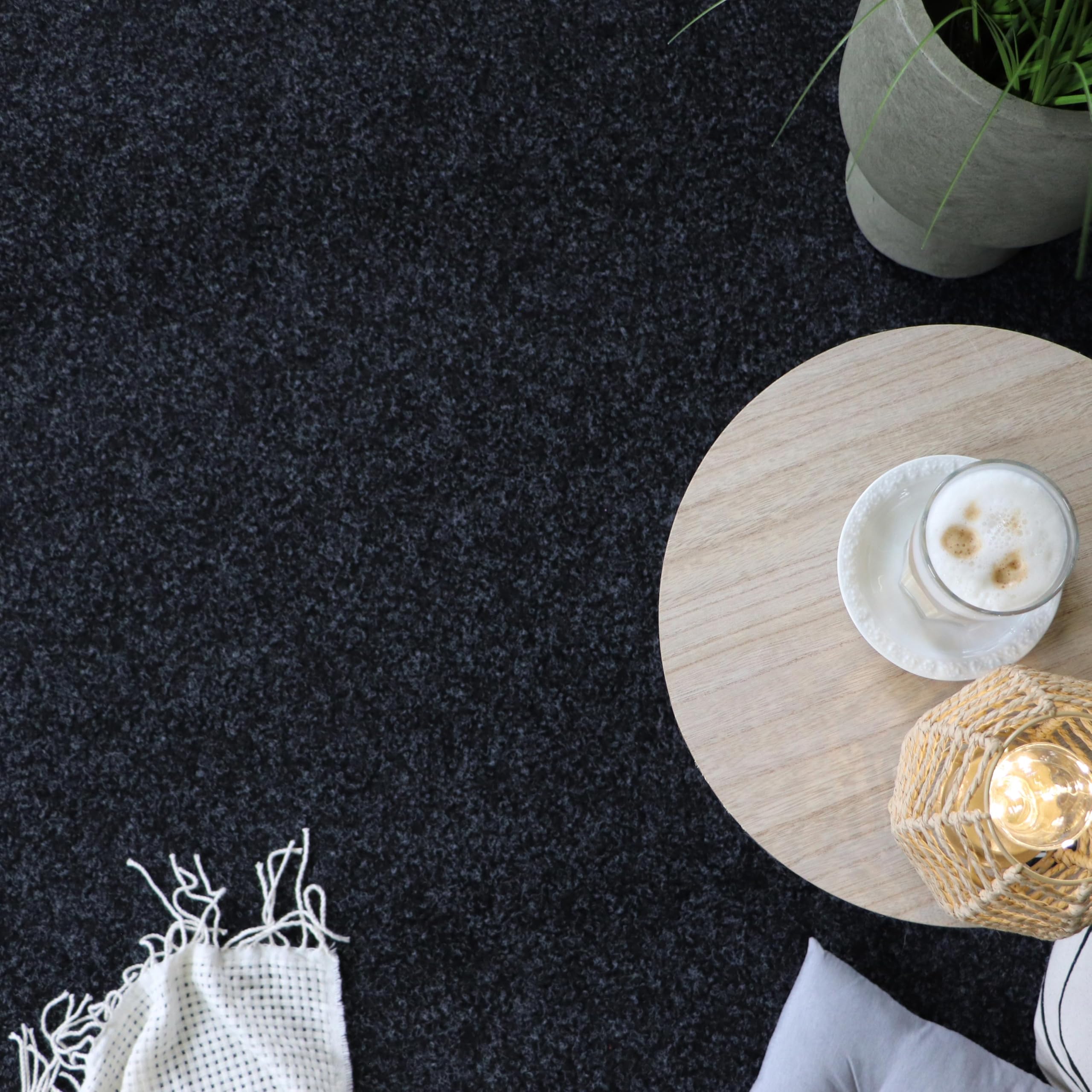 Primaflor Rasenteppich Park Anthrazit 400 x 600 cm | 8 mm | UV-stabilisiert | wasserdurchlässig | Noppenrücken | schnelltrocknend | Rasenteppich nach Maß | Outdoor Bodenbelag für Eingang und Flur