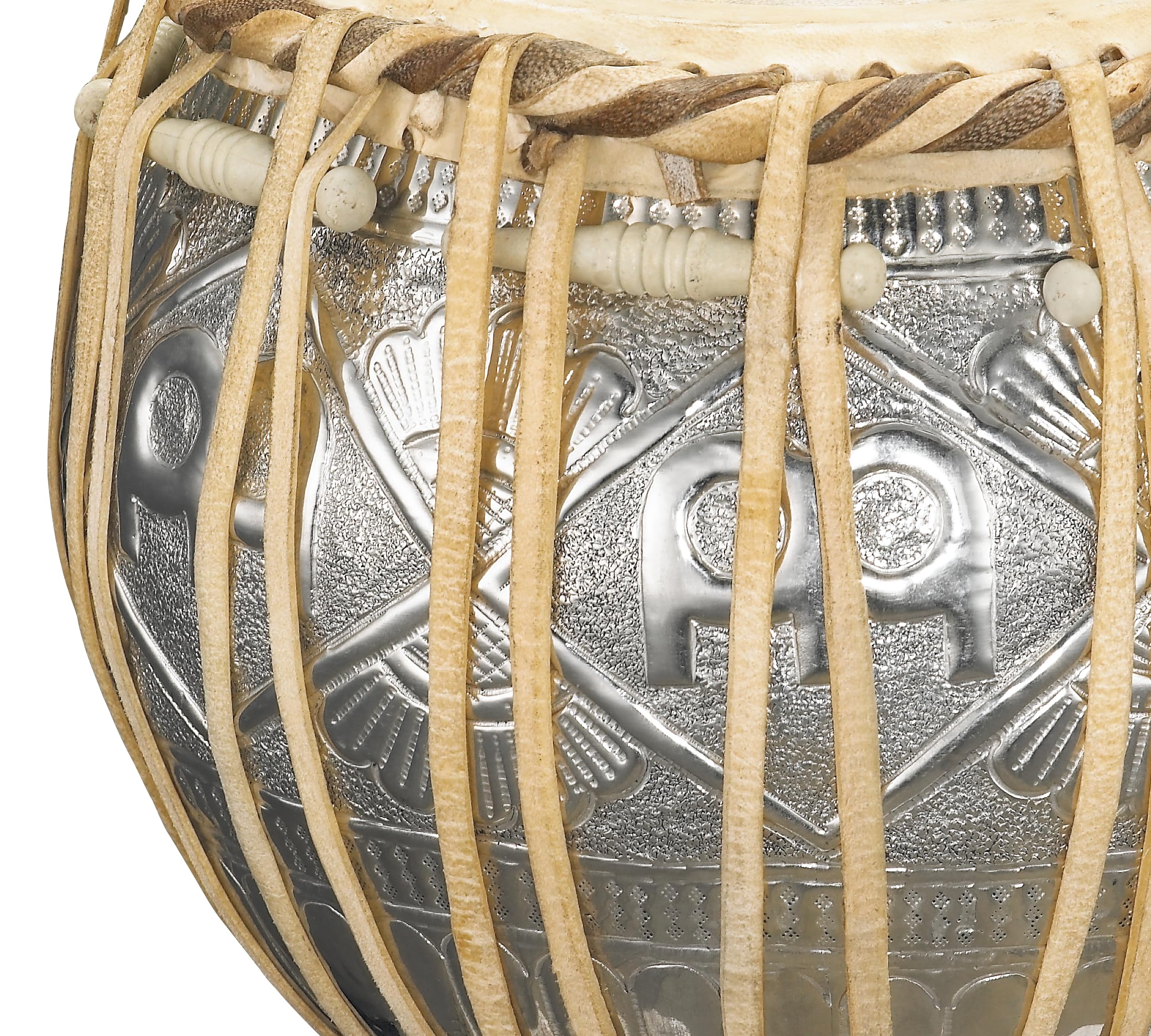 Meinl Percussion TABLA - Set di tabla, collezione Artisan, diametro Dayan/Bayan 5,5"/8,5" (13,97/21,59 cm), colore: Cromato/naturale