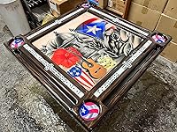 Vista 2 de Mesa de Dominó Puertorriqueña de Domino Tables by Art