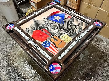 Puerto Rican Domino Table by Domino Tables by Art