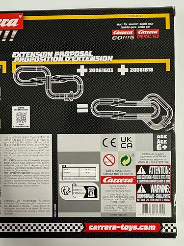 Miniatura 5 de Carrera GO Mecánico sección de cambio de carril derechaizquierda