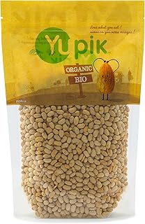 Yupik Organic Soya Nuts (Dry Roasted, Unsalted), Non-GMO, Vegan, Gluten-Free, 1Kg