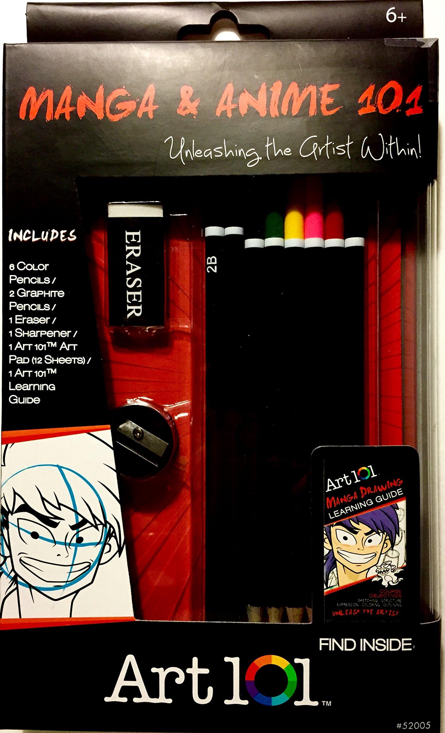 Art 101 Manga and Cartooning 101 Set