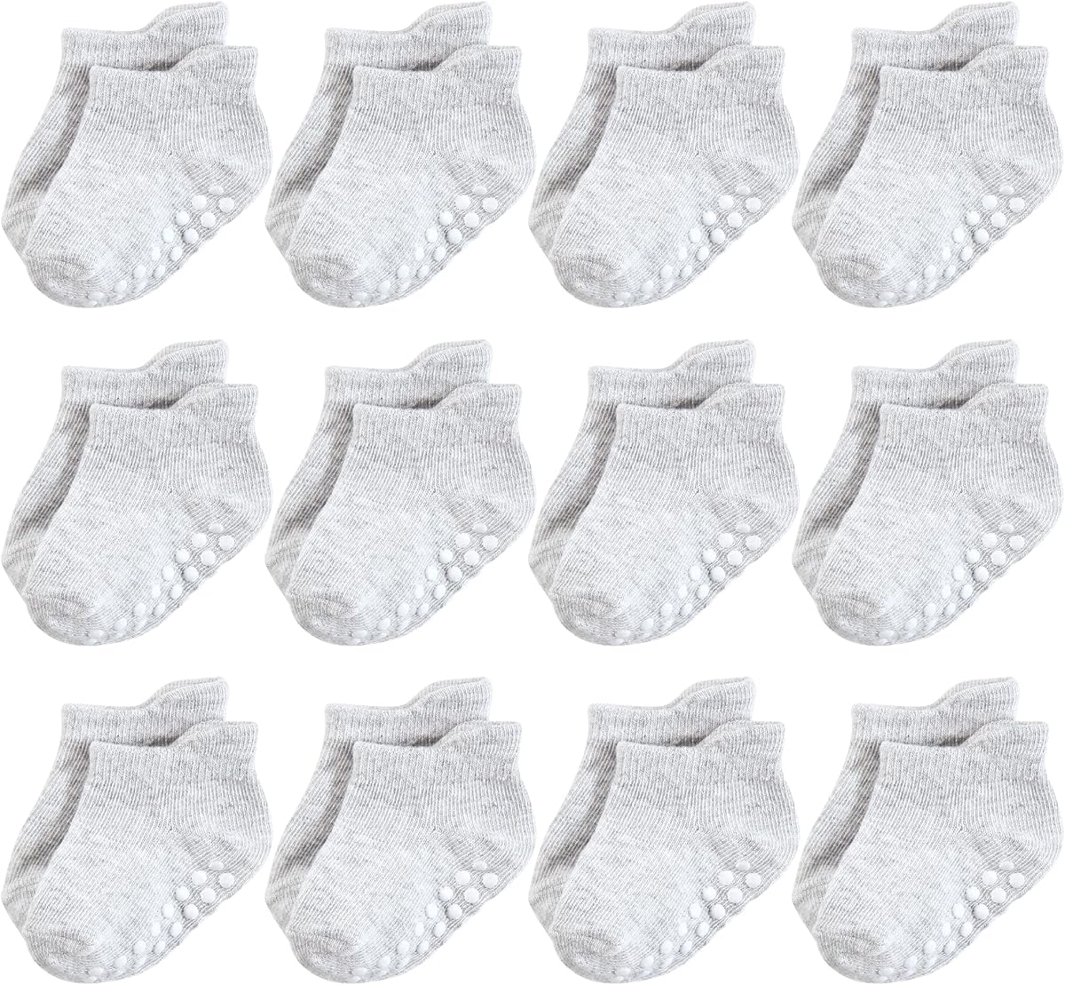 Calcetines invisibles antideslizantes unisex para bebé