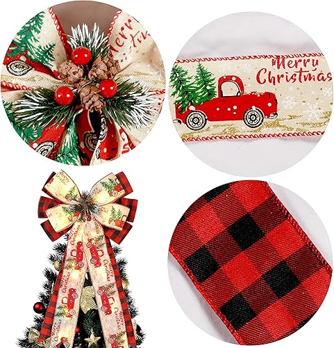 Miniatura 10 de Decoración gótica de calavera, lazos de Halloween para coronas, lazo decorativo para árbol de Halloween, lazo decorativo con purpurina de calavera