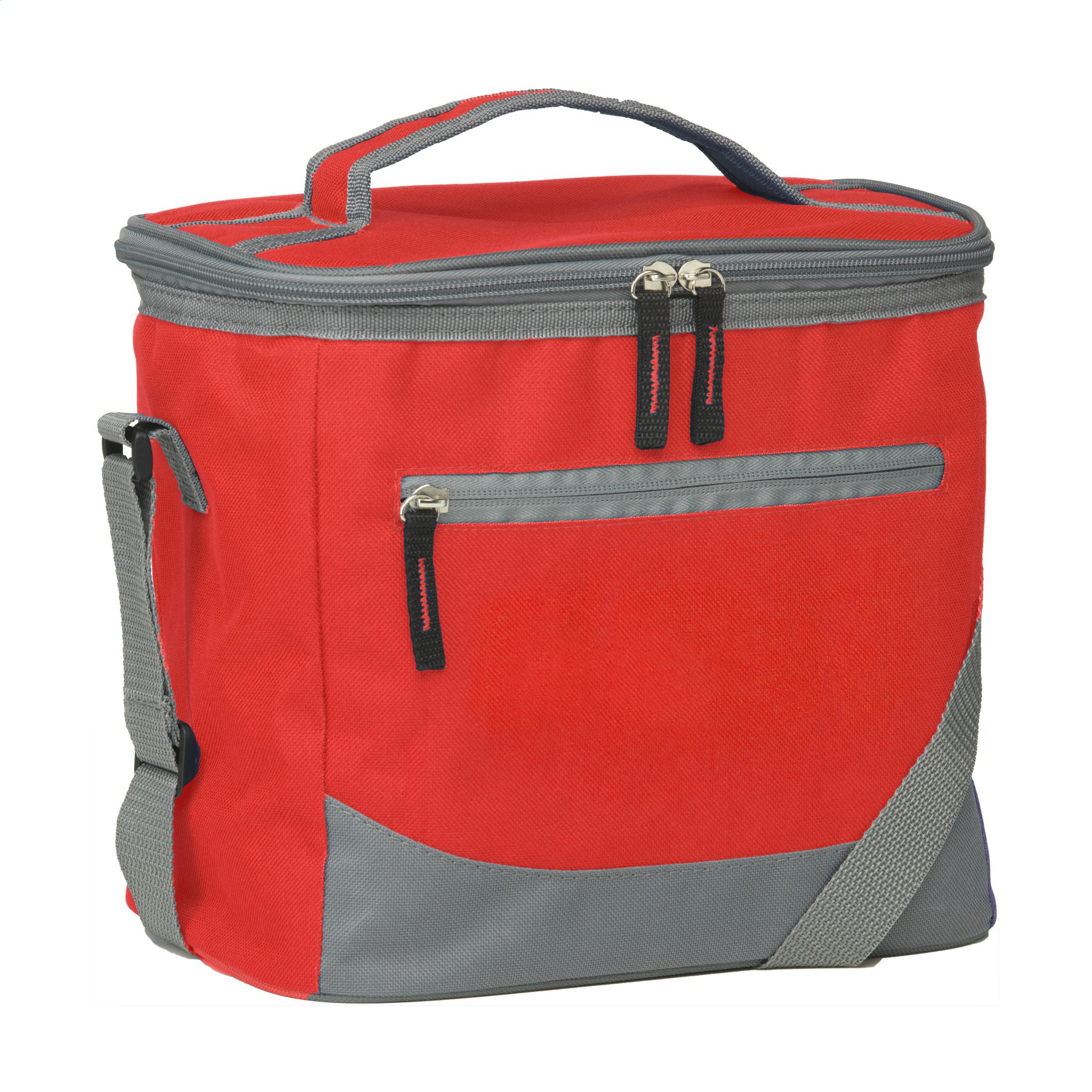 sin4sey Glacière Sac Isotherme Format Pratique Anse Bandoulière, rot