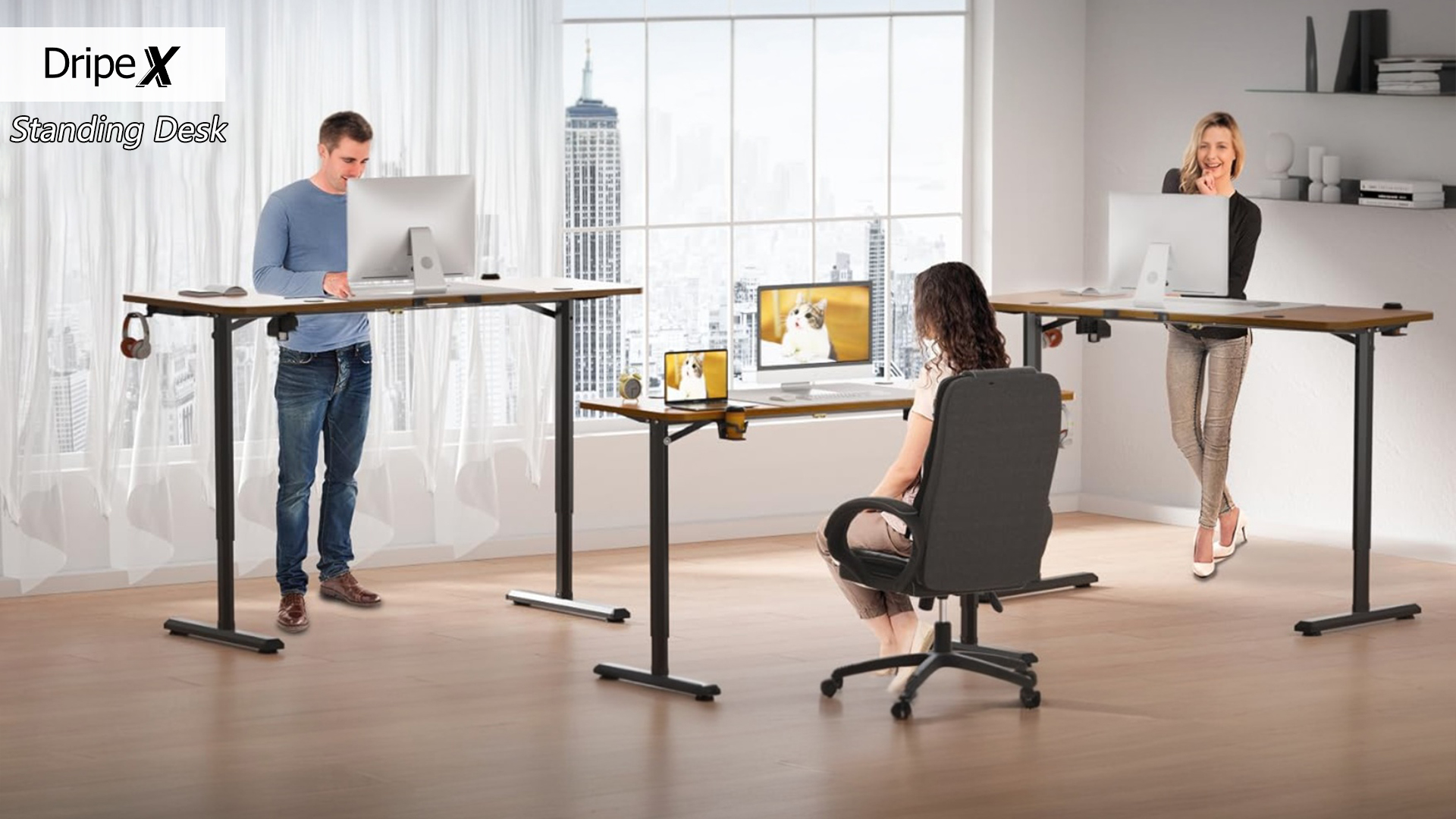 ❤️1品限り❤️Dripex 電動昇降デスク 幅160cm 奥行75cm 無段階昇降 Amazon | Dripex 電動昇降デスク 幅160cm 奥行75cm 簡単組立