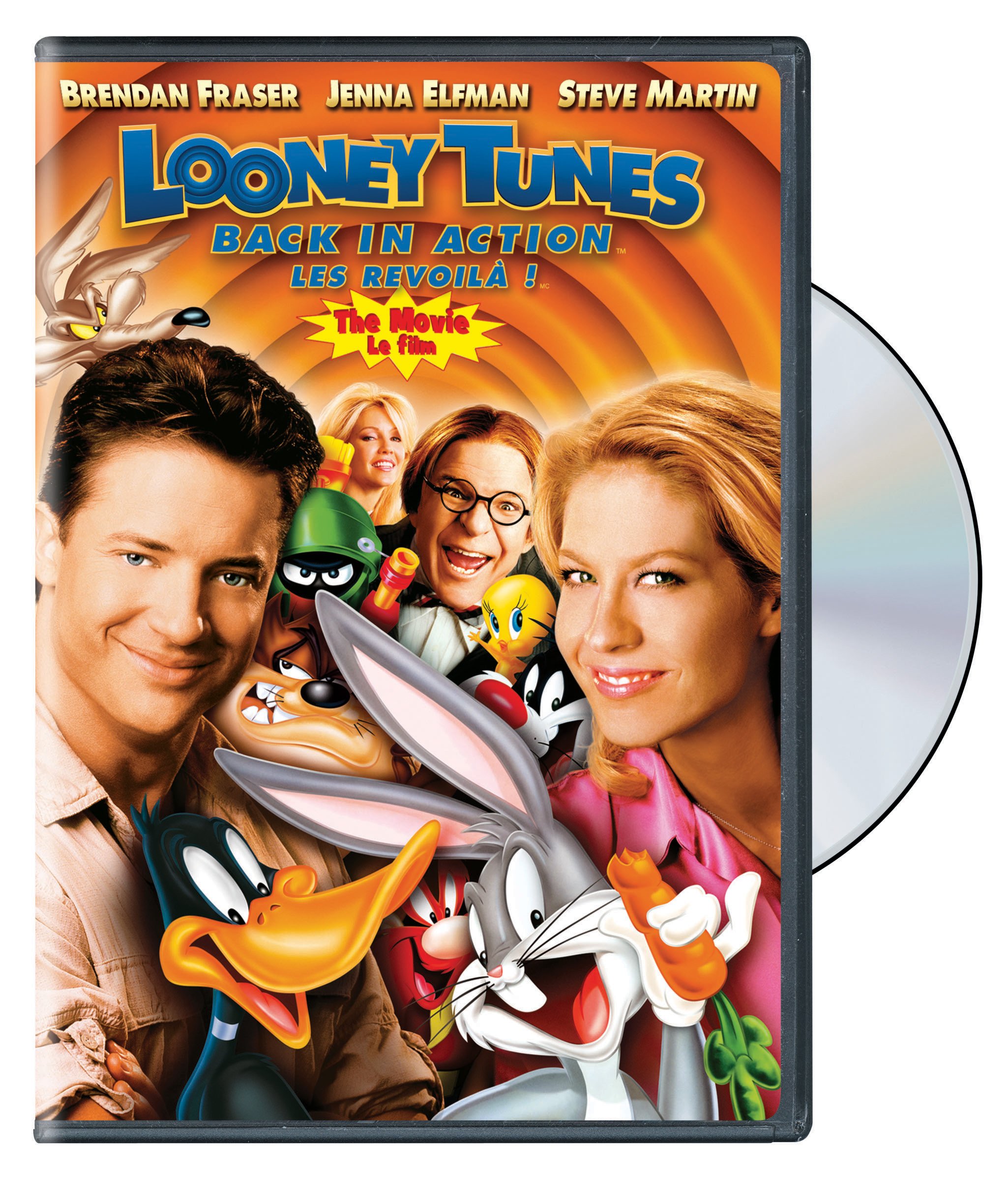 Looney Tunes Back in Action [DVD] Joe Alaskey; Joe Dante; Brendan Fraser; Larry Doyle; Bernie Goldmann; Chris DeFaria; Jeff Bennett; Paula Weinstein; Jenna Elfman; Steve Martin; Billy West; Timothy Dalton; Eric Goldberg; Bruce LaNoil; Joan Cusack; June Foray; Heather Locklear; Bob Bergen; Casey Kasem; Frank Welker; Danny Chambers; Stan Freberg; Will Ryan; Danny Mann and Mel Blanc