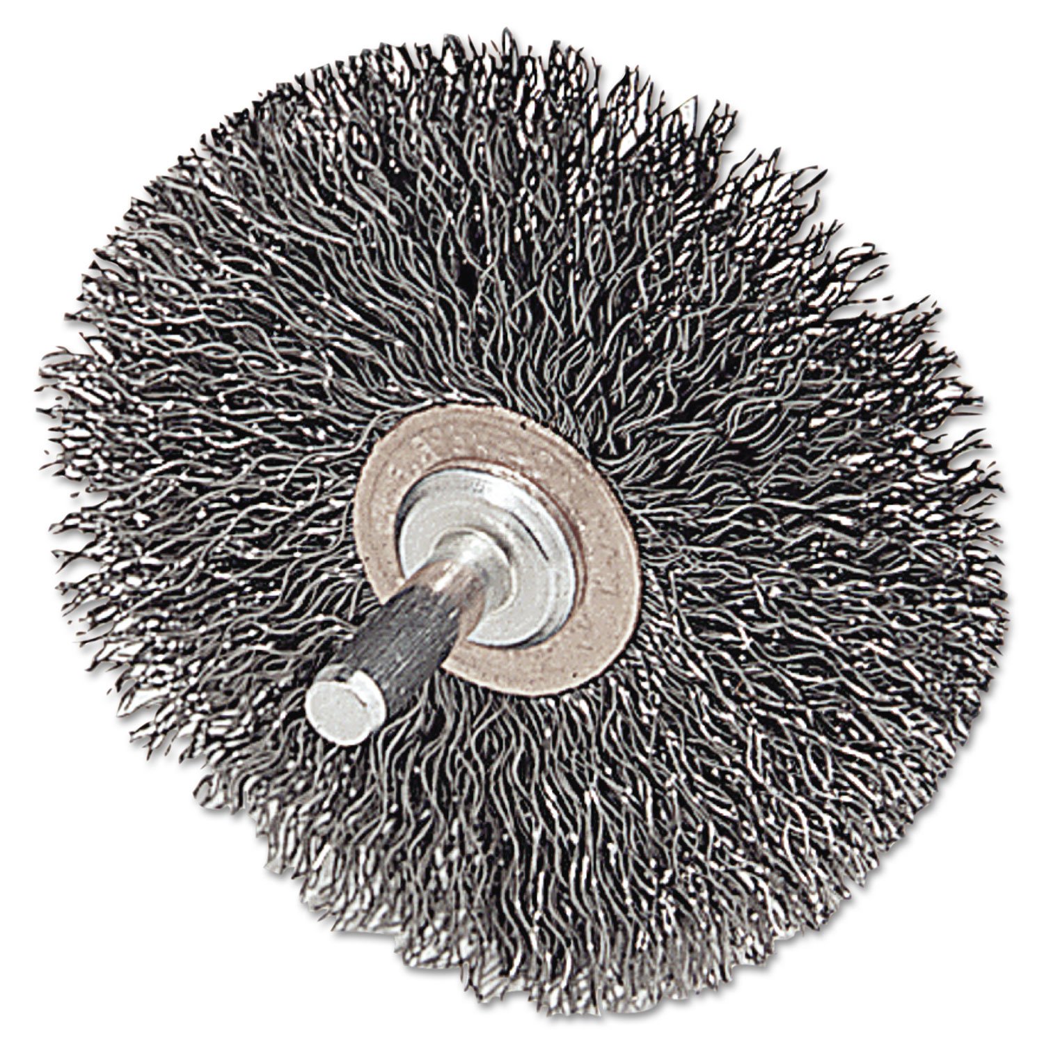 Weiler 17611 2 in. x 3/8 in. Stem-Mounted Narrow Conflex Brush