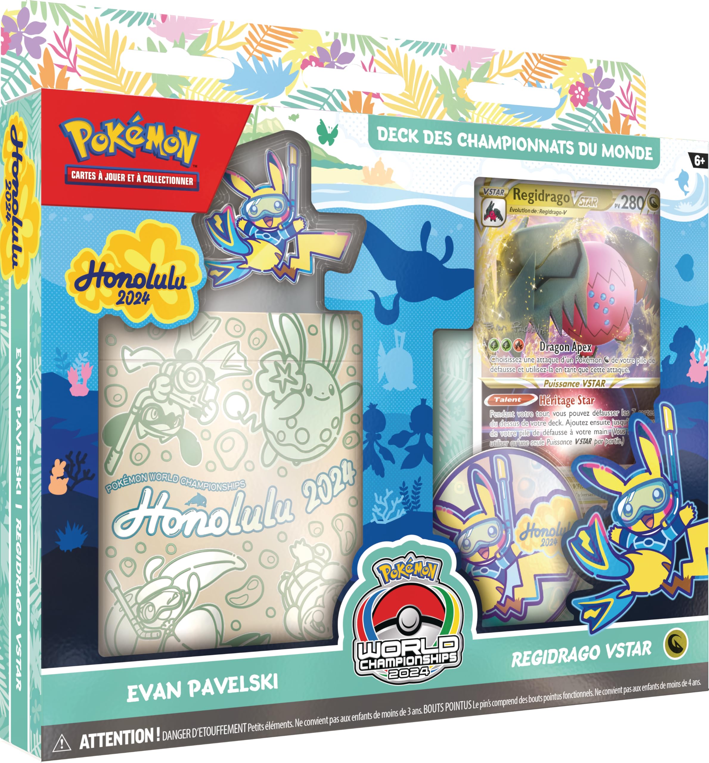 Pokémon : Deck des Championnats du Monde 2024 (Evan Pavelski)