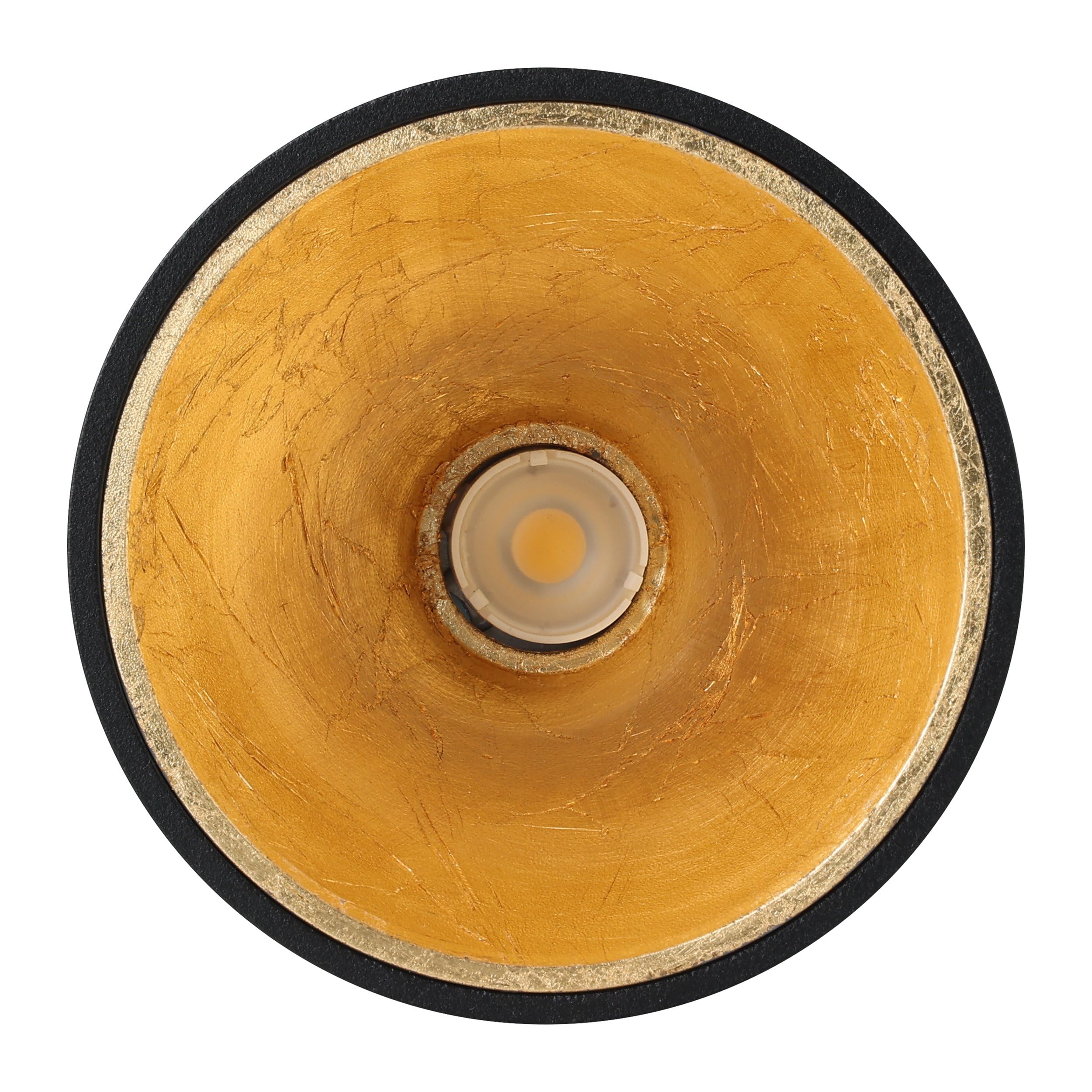 EGLO Deckenleuchte Polasso In Schwarz-Gold - Vintage LED Lampe Für Wohnzimmer & Flur