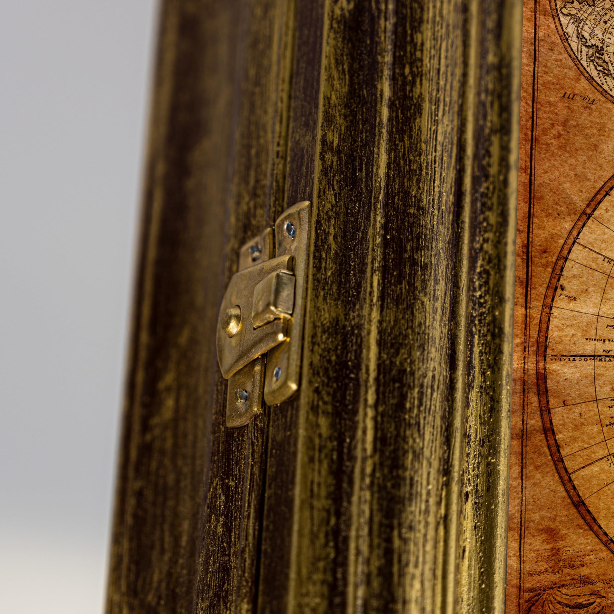 Schlüsselkasten aus Holz Hängeschrank mit Schlüsselbrett Wandorganizer für Schlüsselaufbewahrungm Schlüsselschrank Vintage-Optik Holzschlüsselbox